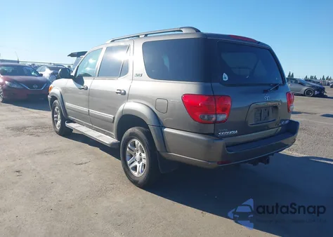 2006 Toyota Sequoia Sr5 V8 из США, поврежденный, VIN 5TDBT44A46S267867